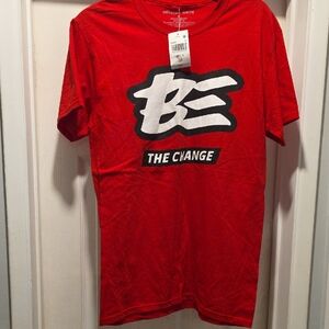 Red Be The Change T-Shirt